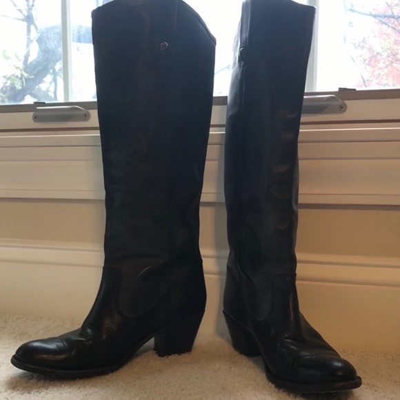 Black Frye Boots - Picture 6 of 9